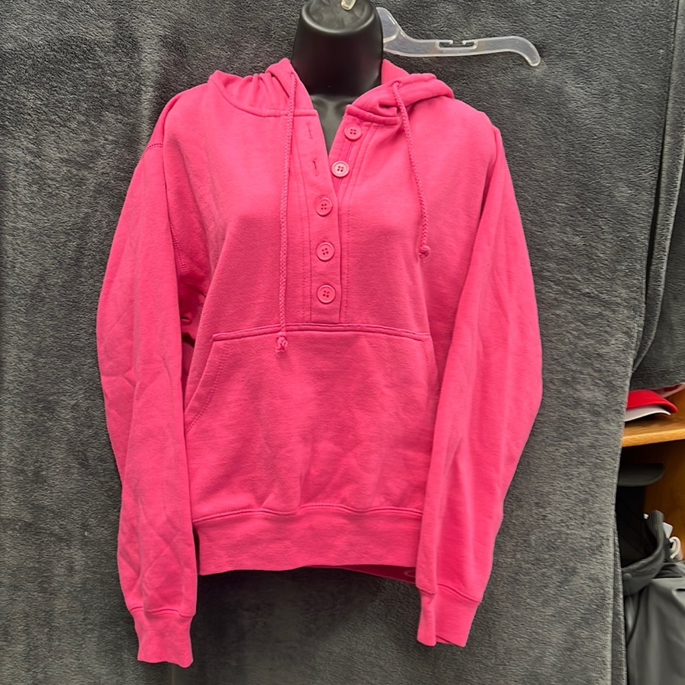 Pink enza hood